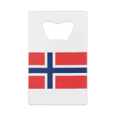 ノルウェー国旗 クレジットカード栓抜き (裏面)
