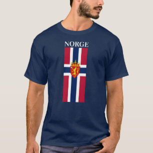 ノルウェー国旗/コート・オブ・アームズ Tシャツ