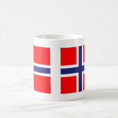 ノルウェー国旗 コーヒーマグカップ (中央)