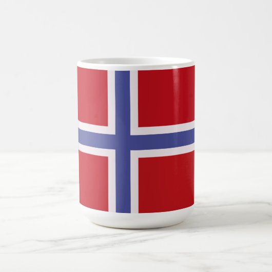 ノルウェー国旗 コーヒーマグカップ (中央)