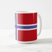 ノルウェー国旗 コーヒーマグカップ (正面右)