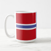 ノルウェー国旗 コーヒーマグカップ (左)