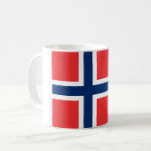 ノルウェー国旗 コーヒーマグカップ (正面左)