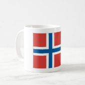 ノルウェー国旗 コーヒーマグカップ (正面左)