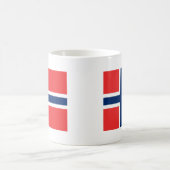 ノルウェー国旗 コーヒーマグカップ (中央)