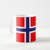ノルウェー国旗 コーヒーマグカップ (正面左)