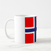 ノルウェー国旗 コーヒーマグカップ (左)
