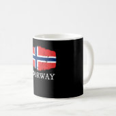ノルウェー国旗 コーヒーマグカップ (正面右)