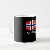 ノルウェー国旗 コーヒーマグカップ (正面左)
