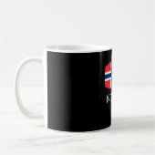 ノルウェー国旗 コーヒーマグカップ (左)