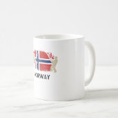 ノルウェー国旗 コーヒーマグカップ (正面右)