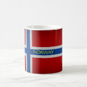 ノルウェー国旗 コーヒーマグカップ (中央)