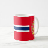 ノルウェー国旗 コーヒーマグカップ (正面右)