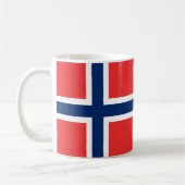 ノルウェー国旗 コーヒーマグカップ (左)