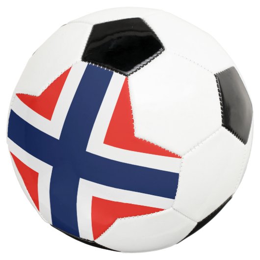 ノルウェー国旗 サッカーボール (3/4)