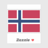 ノルウェー国旗 シール (シート)