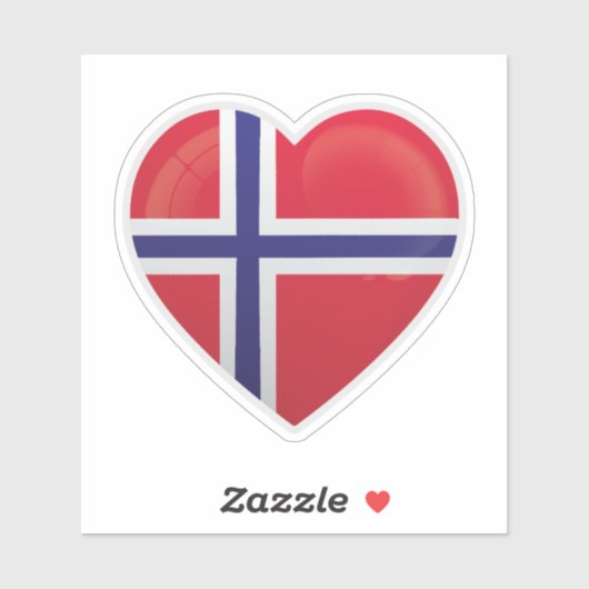 ノルウェー国旗 シール (シート)
