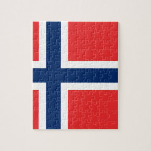 ノルウェー国旗 ジグソーパズル