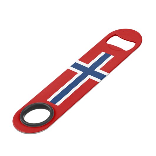 ノルウェー国旗 スピード栓抜き (正面アングル)