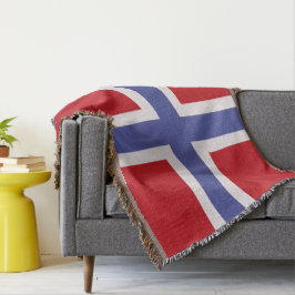 ノルウェー国旗 スローブランケット