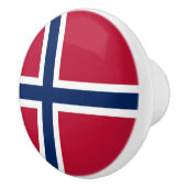 ノルウェー国旗 セラミックノブ (右)