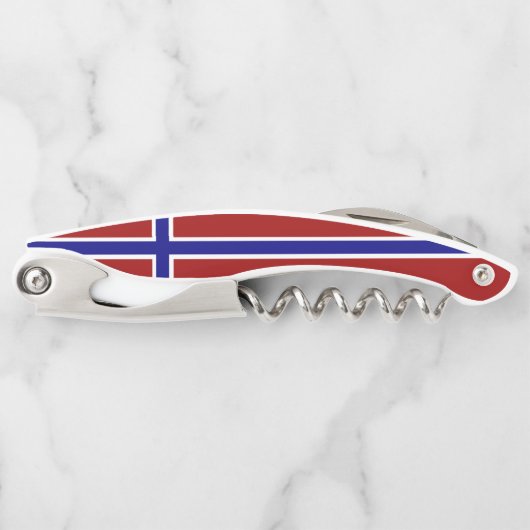 ノルウェー国旗 ソムリエナイフ (正面)