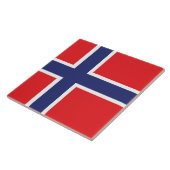 ノルウェー国旗 タイル (側面)