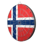 ノルウェー国旗 ダーツボード (正面右)