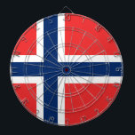 ノルウェー国旗 ダーツボード<br><div class="desc">ノルウェー国旗</div>