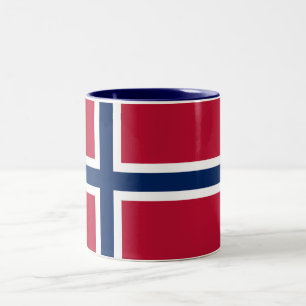 ノルウェー国旗 ツートーンマグカップ
