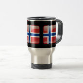 ノルウェー国旗 トラベルマグ (正面右)