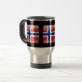 ノルウェー国旗 トラベルマグ (正面左)