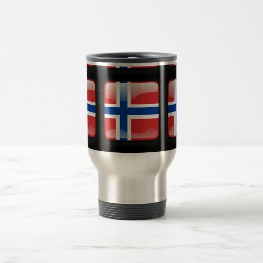ノルウェー国旗 トラベルマグ (中央)