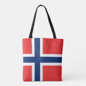 ノルウェー国旗 トートバッグ (裏面)