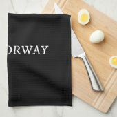 ノルウェー国旗 – ノルウェー国旗 キッチンタオル (四つ折り)