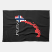 ノルウェー国旗 – ノルウェー国旗 キッチンタオル (横)