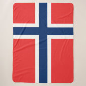 ノルウェー国旗(ノルウェー) シェルパブランケット (正面)