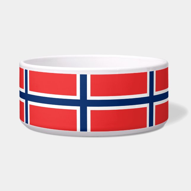 ノルウェー国旗（ノルウェー） ボウル (正面)