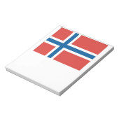 ノルウェー国旗 ノートパッド (回転)