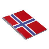 ノルウェー国旗 ノートブック (右側)