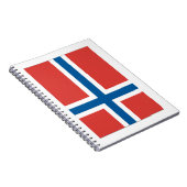 ノルウェー国旗 ノートブック (右側)