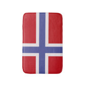 ノルウェー国旗 バスマット (正面縦)