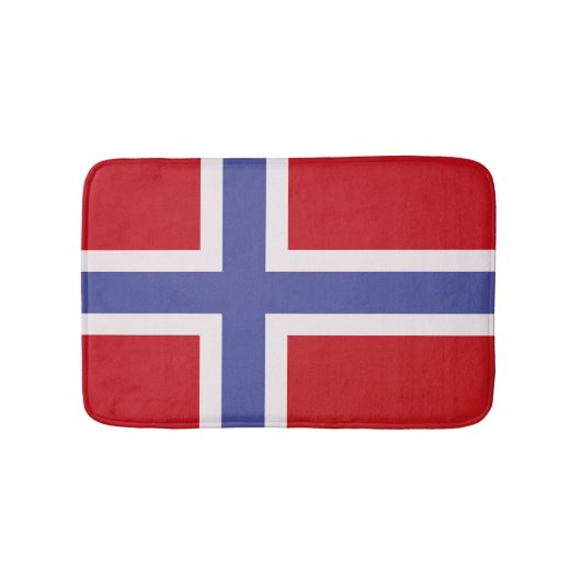 ノルウェー国旗 バスマット (正面)