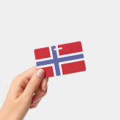 ノルウェー国旗 バッジ (手持ち)