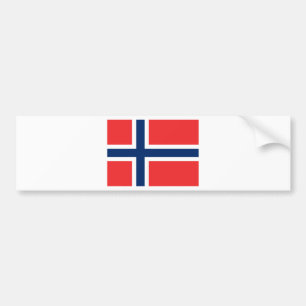 ノルウェー国旗 バンパーステッカー