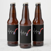 ノルウェー国旗 ビールラベル (ボトル)