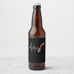ノルウェー国旗 ビールラベル