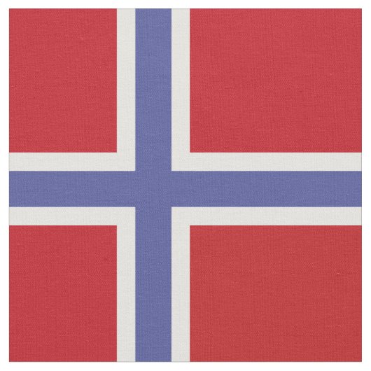 ノルウェー国旗 ファブリック (クローズアップ)