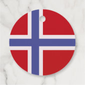ノルウェー国旗 フェイバータグ (裏面)