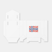 ノルウェー国旗 フェイバーボックス (折り畳みなし)